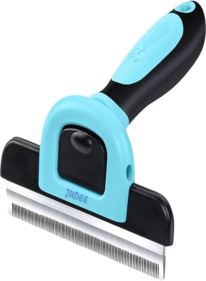 JUDEE® Pet Grooming De-Shedding Tool Brush for Dogs, Cats, and Rabbits | Effectively Reduce Shedding Up To 95% | Dog Faded Comb for Short, Medium, and Long Hair All Breeds (Medium) - Image 1